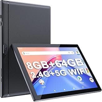 IWEGGO10 Inch Tablet, 64GB Storage Tablets, Android 11 Tab, 512GB Expand, 8MP Camera, Quad-Core Processor 2GB RAM WiFi 6000MAH Battery 10.1'' IPS HD Touch Screen Google Tablet