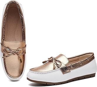 XRKJ Loafers for Women Comfortable Slip On Flats with Memory Foam Insole for Daily Wearing