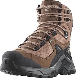 Salomon Mens Quest Element Gore-tex Trail Running Shoe, Mocha Mousse, 9 US