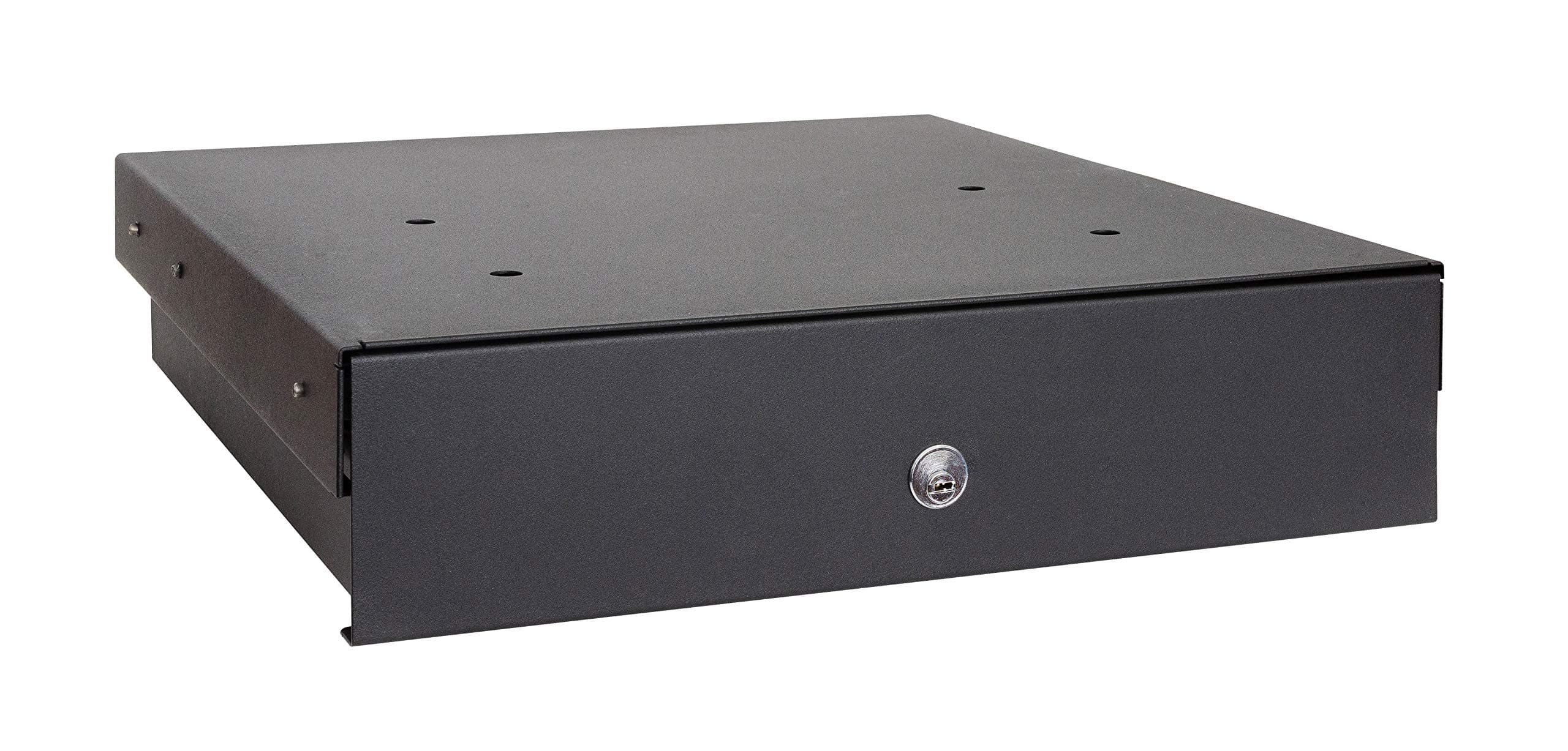 22100-S1 - Safe Box for Hidden Installation on the Base of the Kitchen Cupboard, 19L, 410 x 148 x 450mm, Black.