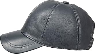 HATSQUARE Genuine Leather Unisex Baseball Cap