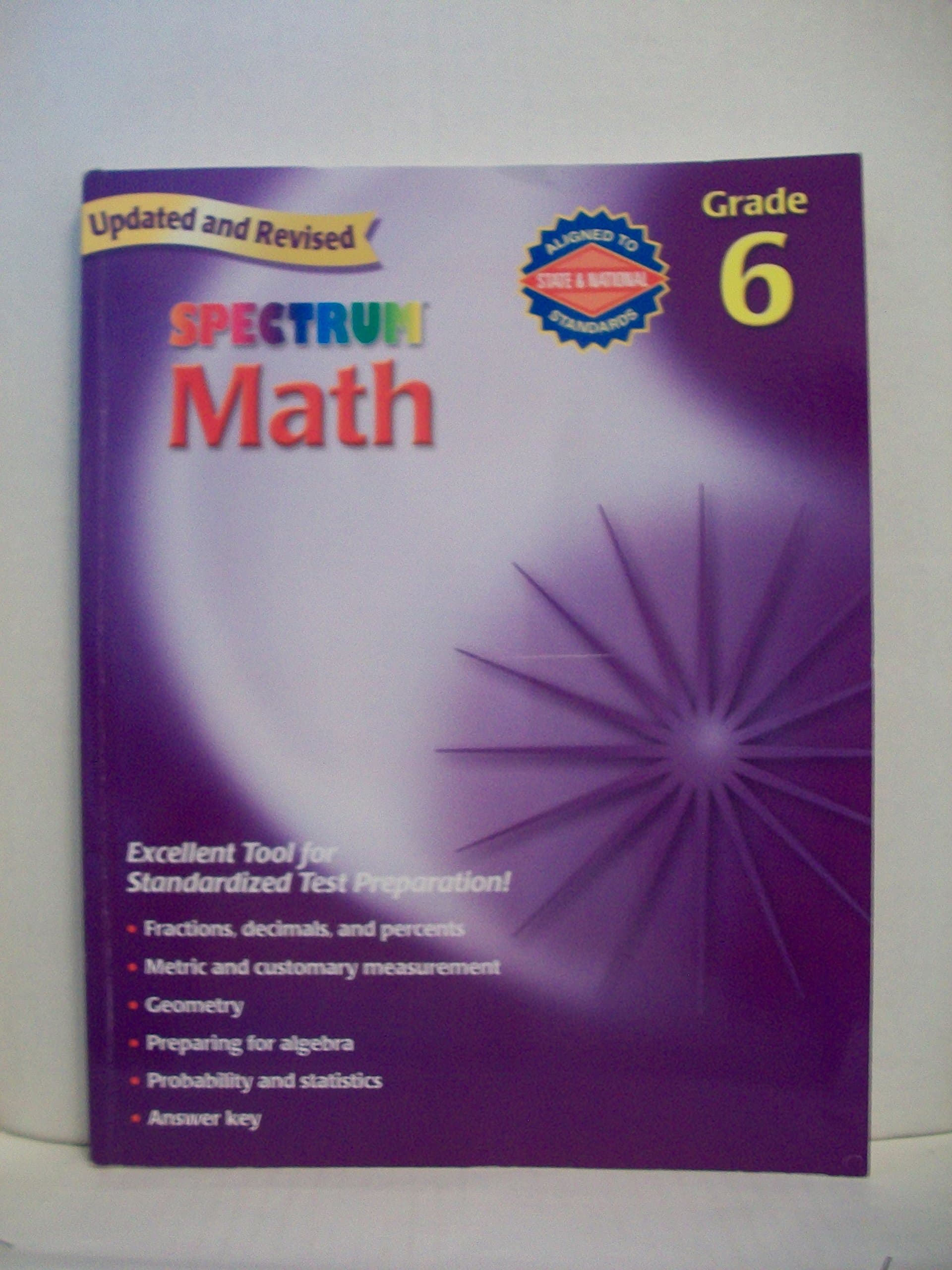 Spectrum Math, Grade 6
