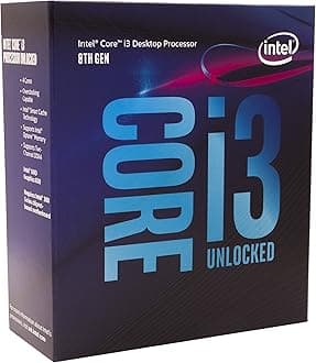 Intel Core i3-8350K Desktop Processor 4 Cores up to 4.0 GHz unlocked LGA 1151 300 Series 91W