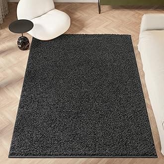 homeart Area Rug - Super Soft Shaggy Rugs For The Living Rooms, Bedrooms And Kitchen - Modern, Easy To Clean Carpet - 180x270 cm, Smoky