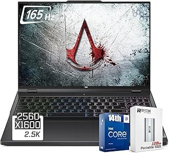 Lenovo Legion 5i Gaming Laptop, 14th Gen Intel 24-Core i9-14900HX, 16" WQXGA(2560x1600) 165Hz, 32GB DDR5 RAM, 1TB SSD, GeForce RTX 4060(TGP 140W), RGB Backlit KB, W/128GB PSD, Windows 11 Home
