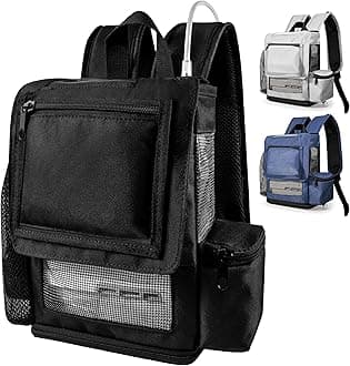 O2TOTES USA Ultra Lightweight Backpack Fit For Inogen One G5 and Rove 6, Adjustable Straps, Zippered Bottom