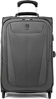 Maxlite 5 Softside Expandable Upright 2 Wheel Carry-on Luggage, Lightweight, 21-Inch - Shadow Grey