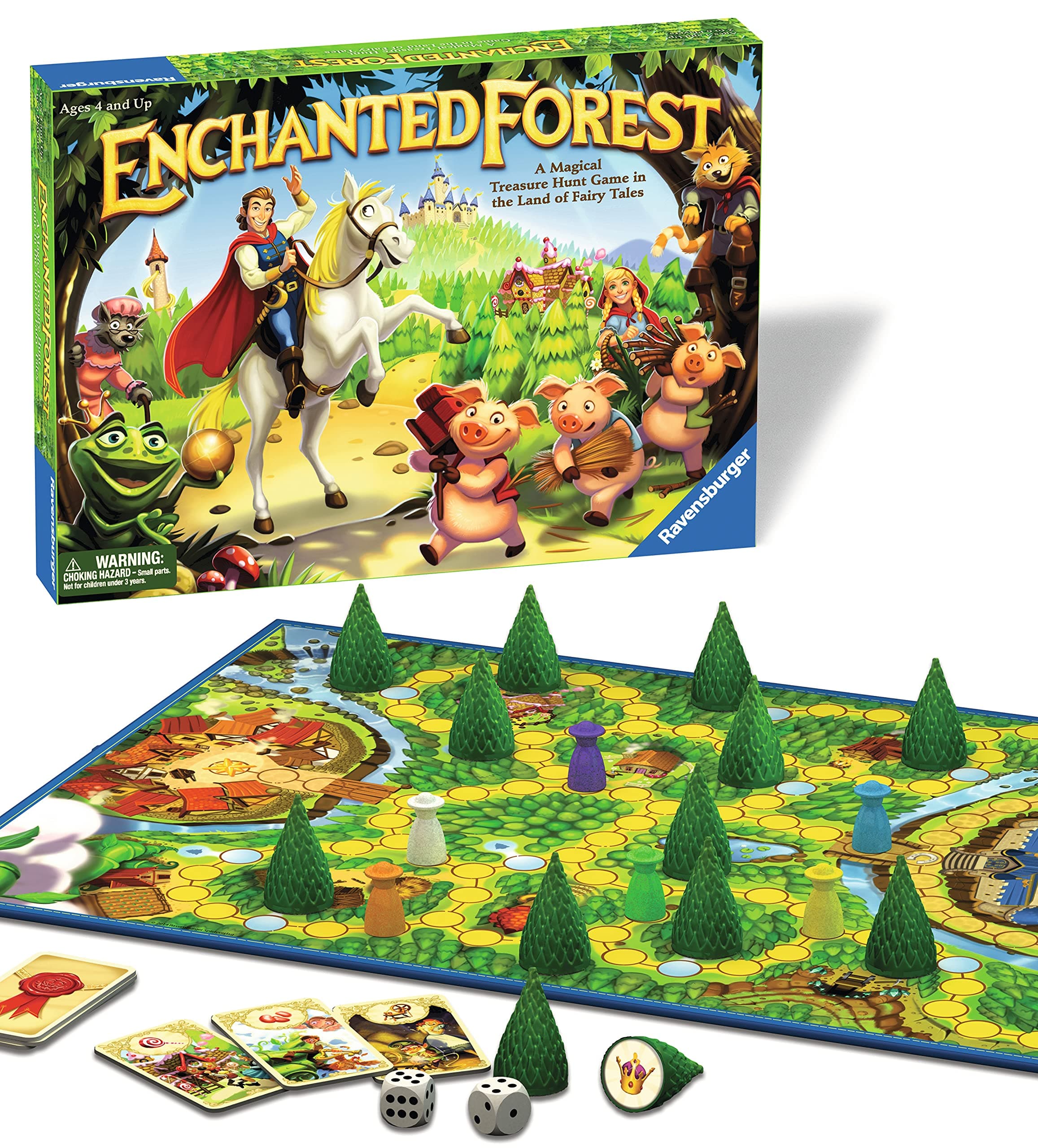 Ravensburger Enchanted Forest Board Game – Classic Family Treasure Hunt Game ...