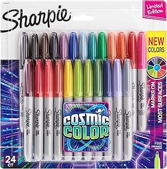 Sharpie Cosmic Color Fine Point Markers 24/Pkg-