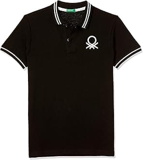 United Colors of BenettonBoy's Cotton Regular Fit Polo T-Shirt