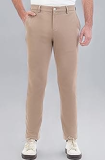 The Pant Project Luxury PV Stretchable Casual Pants for Men | Stylish Slim Fit Men's Wear Trousers for Office or Party | Mens Fashion Dress Trouser with Expandable Waist & 4 Way Stretch