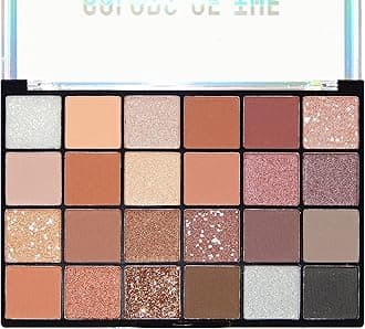Eyeshadow Palette with 24 Shades including Nudes, Glitters and Mattes and shimmer (SHADE B)