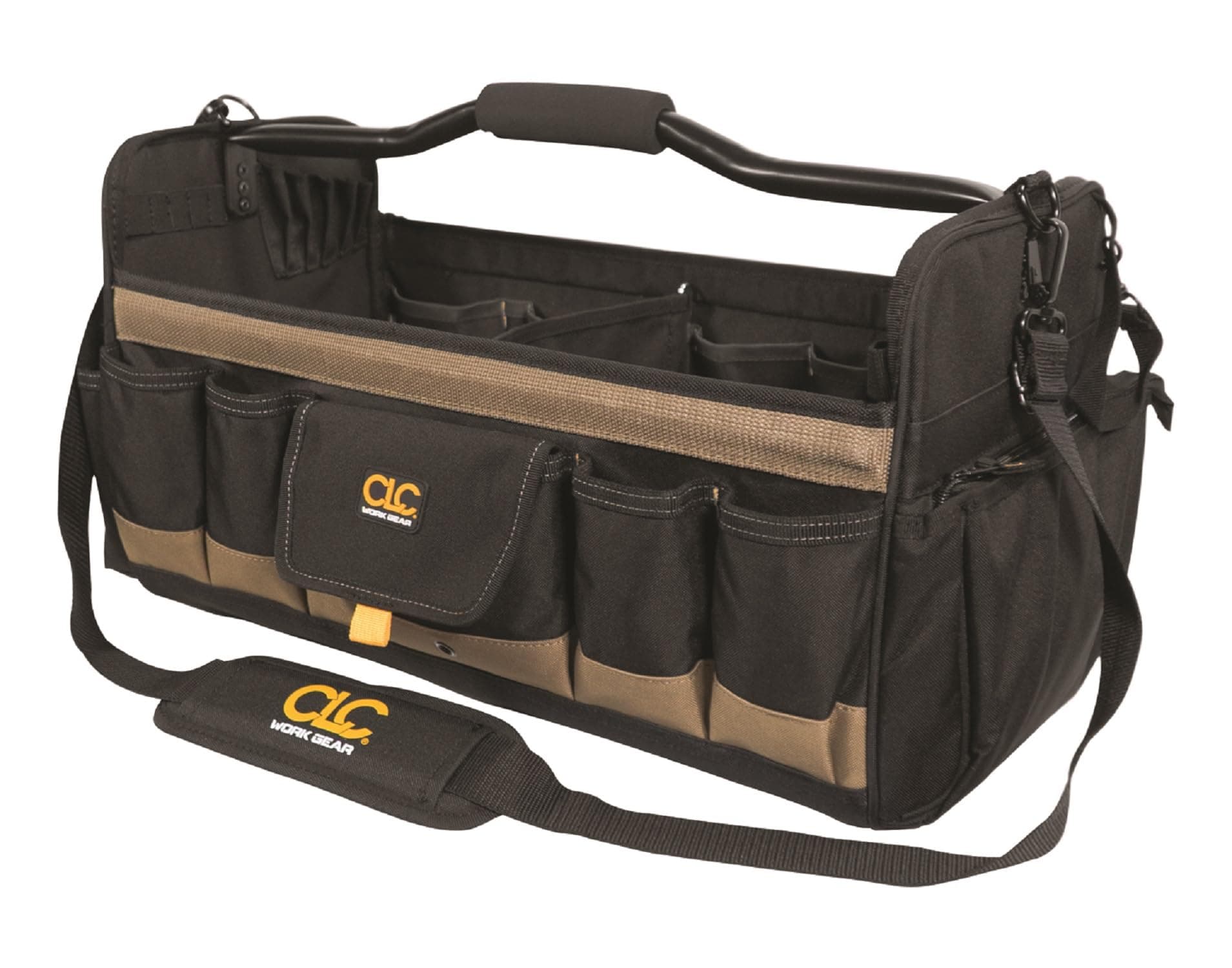 WORK GEAR 1579 20 Inch, Open Top, Soft Sided Tool Box, 27 Pockets