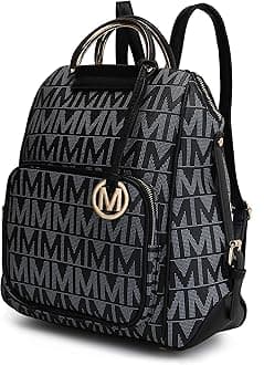 MKF Collection Signature Women Backpack, Vegan Leather Travel Bag Top-Handle Fashion Daypack Business Work Bag by Mia K | Travel Bag, Fashion, Business, Work Bag, by Mia K