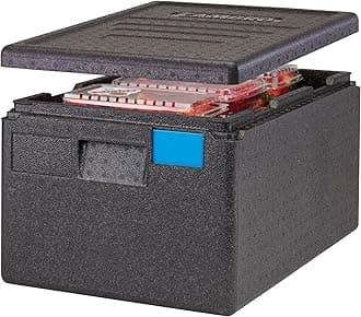 EPP180110 Black Cam Go Box Top Loading Catering Box