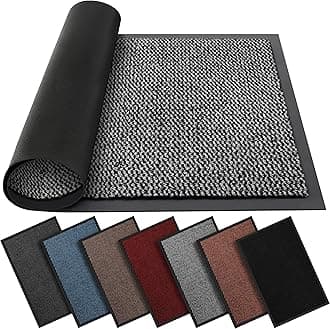 Blado Barrier Mat Non Slip Door Mat Rubber Mats Floor Mats Kitchen Rugs Washable Light Weight Rubber Multi Colour and Sizes Heavy Duty