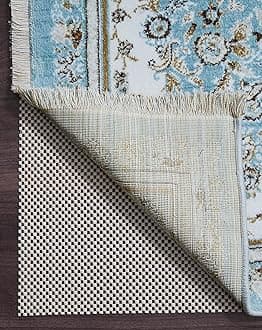 Veken 9x12 Ft Rug Pad Gripper for Hardwood Floors, Non Slip Rug Pads for Area Rugs, Thick Rug Grippers for Tile Floors, Under Carpet Anti Skid Mat, Keep Your Rugs Safe and in Place