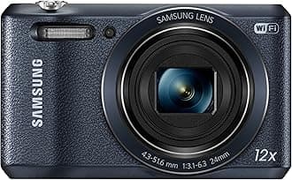 Samsung WB35F 16.2MP Smart WiFi & NFC Digital Camera with 12x Optical Zoom and 2.7" LCD (Black)