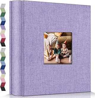 popotop Photo Album 4x6-600 Photos Photo Books with 600 Horizontal and Vertical Pockets,Linen Cover Albums for Family Wedding Anniversary Baby Vacation Pictures