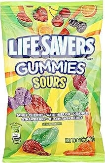 Lifesavers Sour Gummies Assorted Flavors, 7 oz