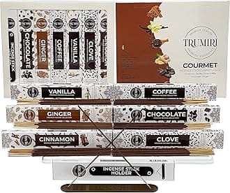 Gourmet Incense Sticks Variety Pack - 120 Insence-Sticks (6 Incents x 20 Inse...