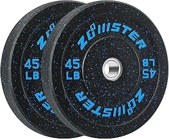 Bumper Plate Olympic Weight Plate High Bounce Bumper Weight Plate with Steel Insert Strength Training Weight Lifting Plate