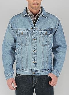 Men's Cowboy Cut Western Unlined Denim Jacket Cowboy Cut Western Unlined Denim Jacket (pack of 1)
