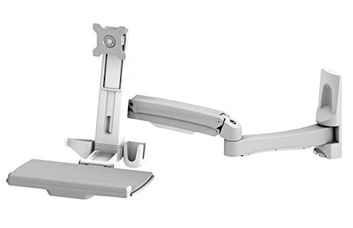 Dyconn Extended Wall Mounted Work Station with Foldable Keyboard Tray (WSM200) by Dyconn