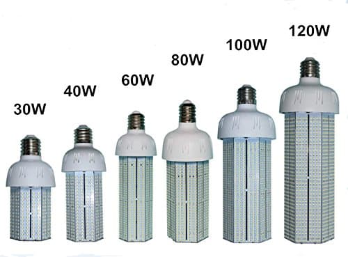 YXH® E40 Led 30W Bulb Corn Energy Saving 6000k lamp Led Daylight Ac100-300V Indoor Outdoor LED Lighting Bulb for Office Workshop Store Lights (3900 LM)