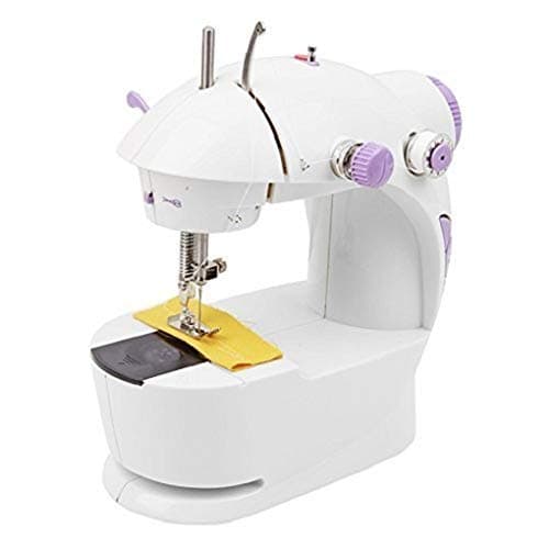 Qualimate Sewing Machine Mini Multi Electric Mini 4 in 1 Desktop Functional Household Sewing Machine for Home, Sewing Machines, Sewing Machine for Home Mini Hand, Mini Sewing Machine