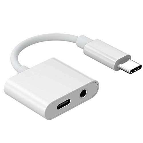 AD ADTRIP Type C to 3.5mm Audio Adapter USB C Headphone Adapter Type C Aux Converter for Google Pixel 2/2 XL/ 3/3 XL, Galaxy Note10/10+, iPad Pro 2018, Essential ph-1, HTC U11
