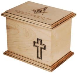 Masonic Funeral Urn - WMF/MAS