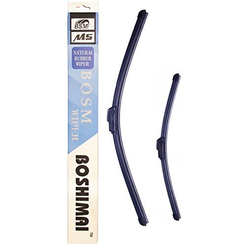 26"&18" Bracketless Windshield Wiper Blades Universal J Hook Premium Quality Pack of 2 (Immediately refund without return if not satisfied)