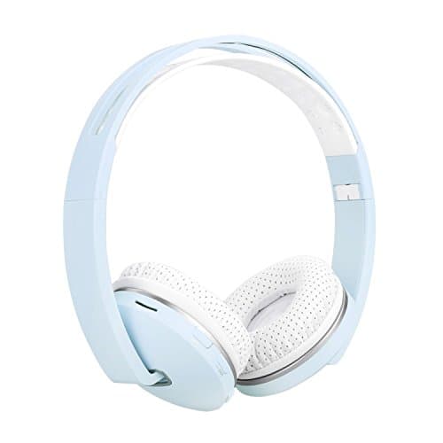 EWTTO Foldable Wireless Over-Ear Headphone, Noise Cancelling and Stereo Sound Headset with Built-In Mic