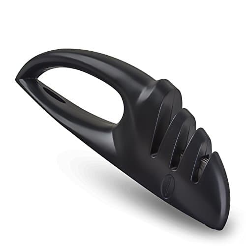 Knife Sharpener-Smart Pocket Kitchen Knife Sharpener/Grinder with 3 Stage Knife Sharpening Tool