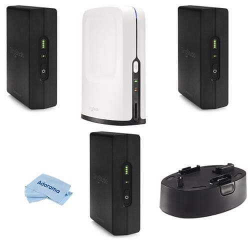 SlingStudio Hub - Bundle with 3 Pack CameraLink, Battery, Microfiber Cloth