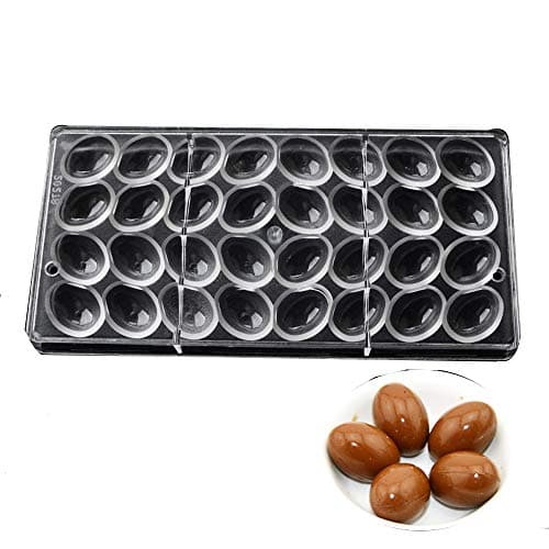 3D Easter Egg Polycarbona Filled Chocolate Mold,DIY Christmas party tools,Formas Para Chocolate,Baking Mold Tool