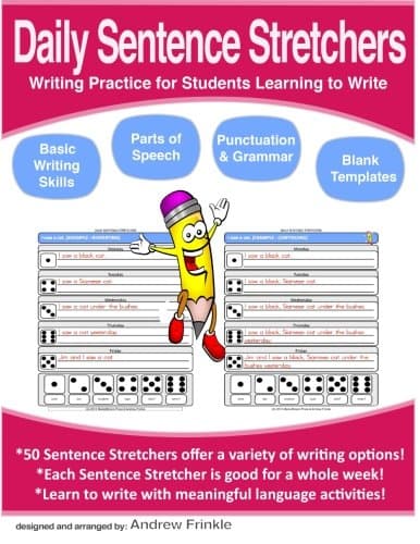Daily Sentence Stretchers: Writing Practice for Students Learning to Write (Literacy Builders)