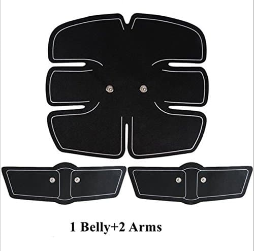 EMS Trainning,Muscle Stimulator, Electronic Muscle Stimulation EMS Training Device Fitness Electrostimulator muscle training Man/Woman Massage Belt Abdomen Arms Legs and Body for All Sizes