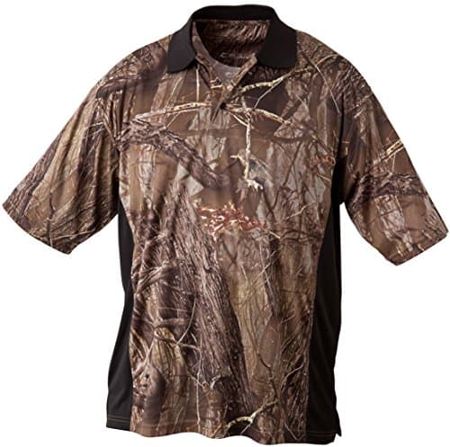 Timber Tantrum Black Accent Performance Polo (x-large)