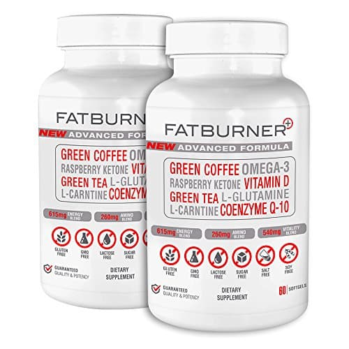 Fat Burner Plus - Advanced Weight-loss System | 2 Month Supply (120 Capsules)