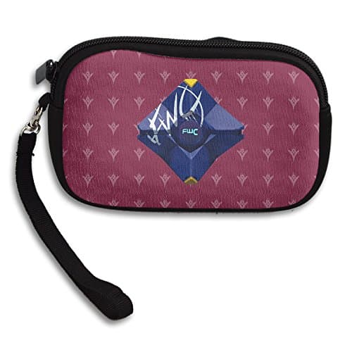 Destiny Game Future War Cult Ghost Shell Purse & Key Wristlet Bag