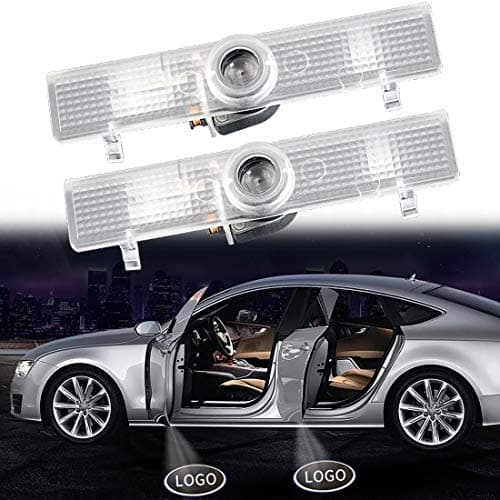 Car Door Lights LED 3D Car Ghost Shadow Light Entry Lighting Welcome Projector Lamp Logo Light for Armada Maxima 04-17 Quest 04-16 Titan 03-16 Altima 08-13 Altima 02-15 Pathfinder Murano 13-17 2-pack