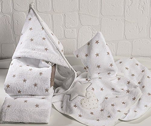 Set Bath Dili Best Matisse 3PZ Sponge Cod.67.20 Var 09 White Cream