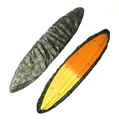 MAYMII 2.6m-6m/7.8-18ft,7 Sizes, 9 Color Durable Kayak Cover Canoe Cockpit Dust Cover, Waterproof UV Sunblock Shield Protector for Fishing Boat,Kayak,Canoe,Paddle Board