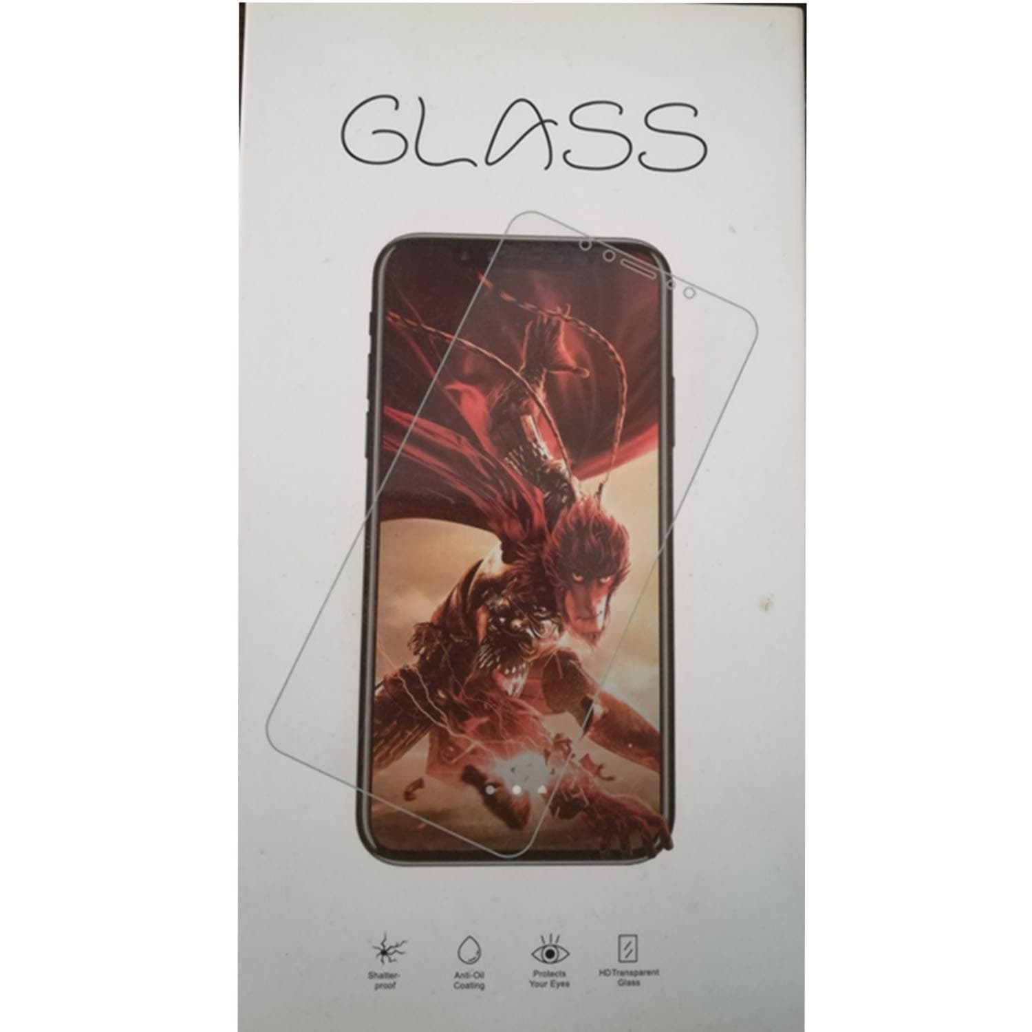 for Oppo A83 Screen Protector 9H Tempered Glass Protector HD Clear Film