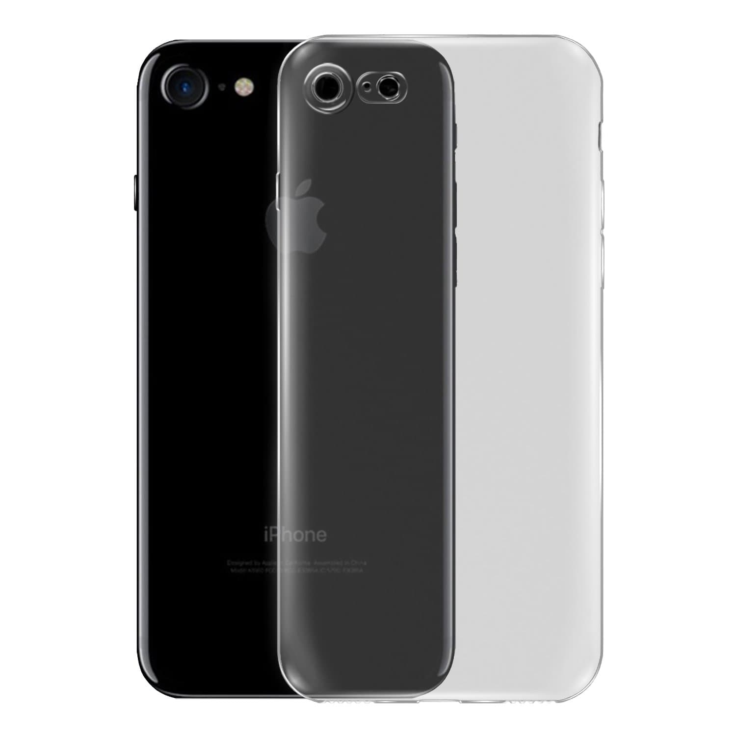 iPhone 7 Case, Tenmangu Soft TPU Transparent Case Cover for iPhone 7 (Clear)