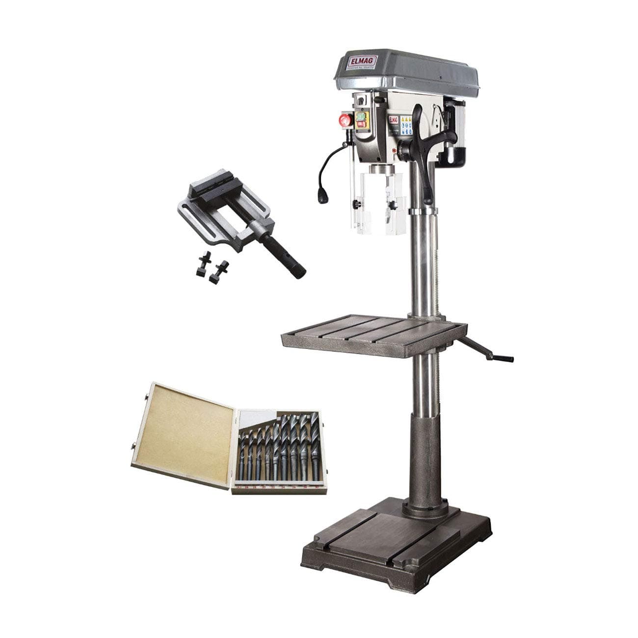 Elmag KBM Set 32–S Large Column Drilling Machine - 400V