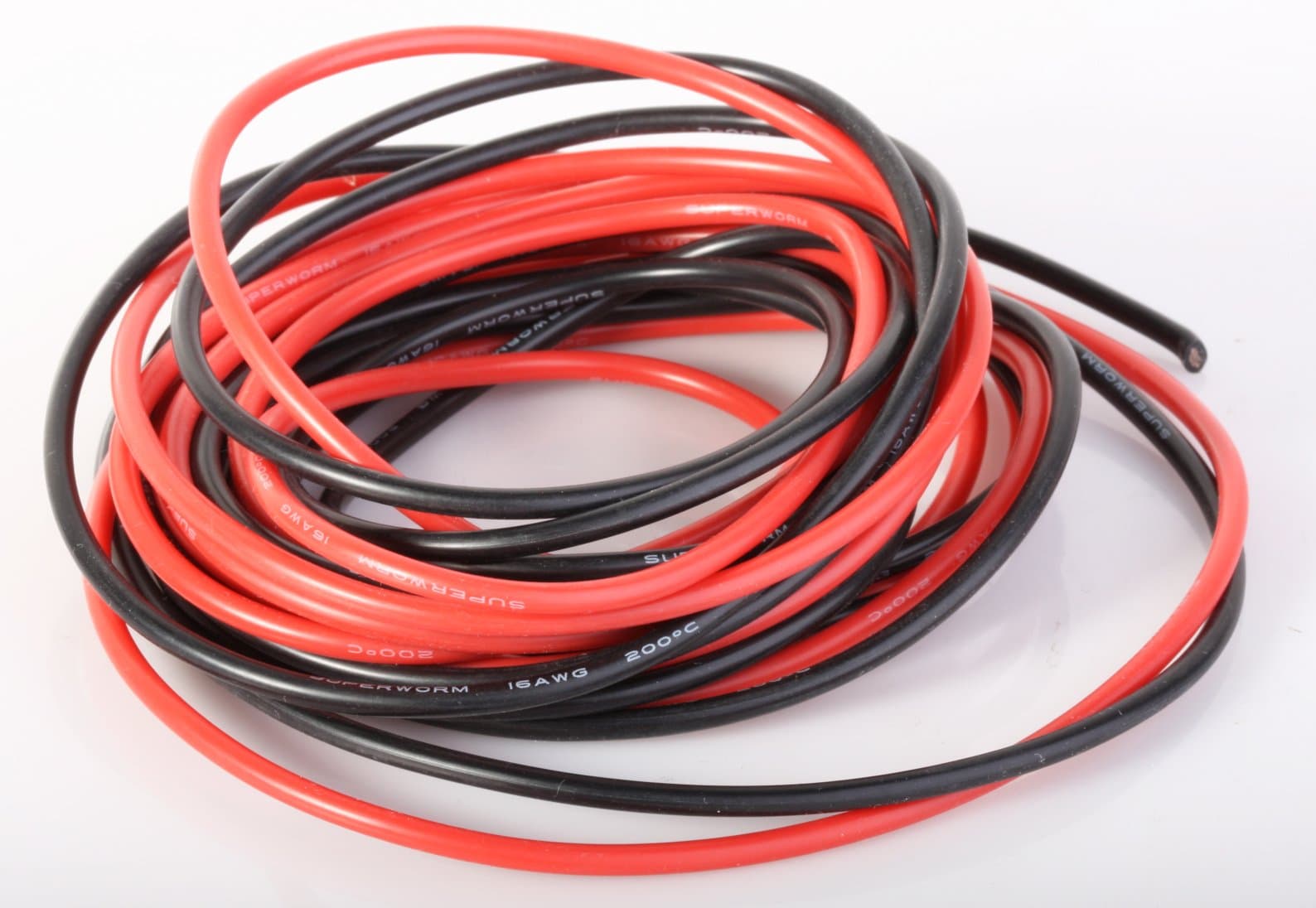 SUPERWORM Super Flexible Ultra Efficient Copper Wire by ACER Racing (16 AWG 50 ft)