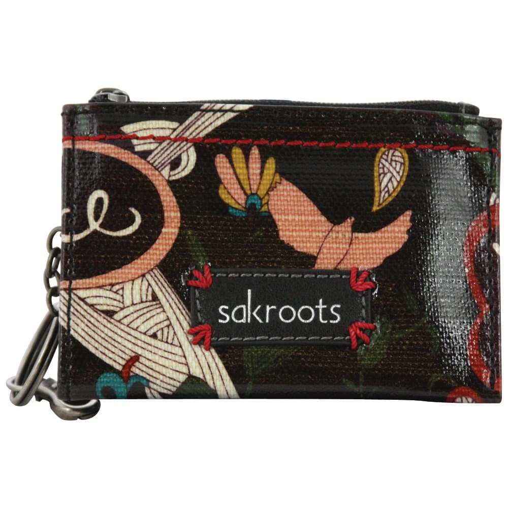 Sakroots ID Keychain"Black Peace"